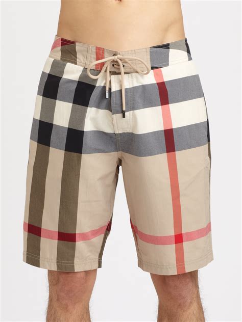 burberry swim mens|Burberry swim trunks for men.